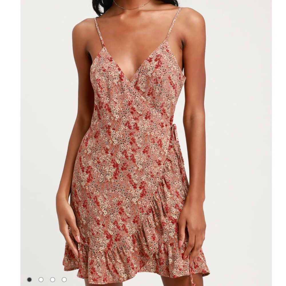 Free People All My Love Wrap Dress